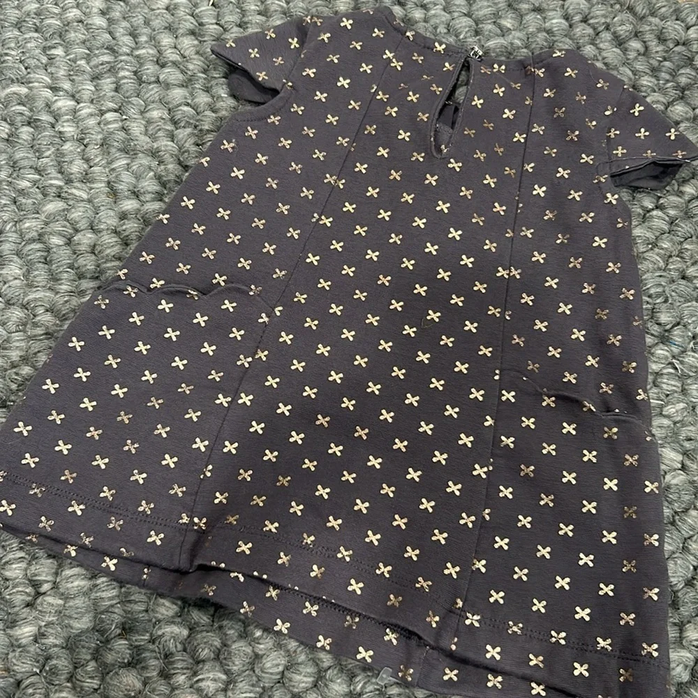 Catherine Malandrino Mini Baby Girl Bow Tie Dress Pink Size 24 Months‎